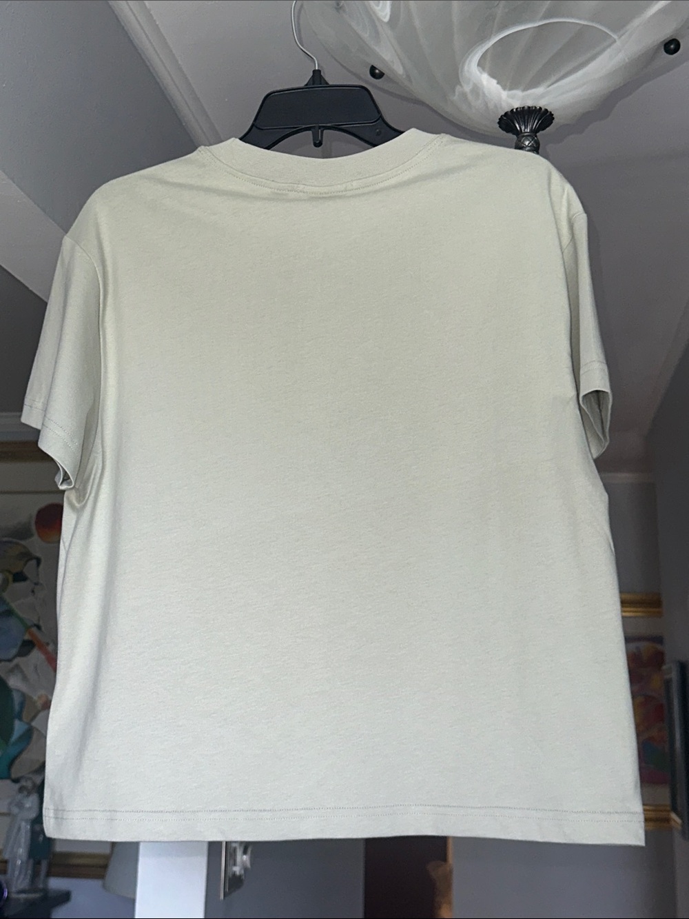 Scotch & Soda Light Sage Green Hydrangea Graphic Tee Sz M - Picture 4 of 9